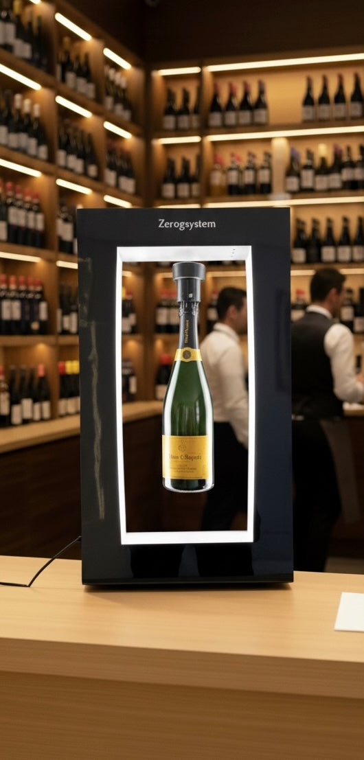 Wine and champagne display